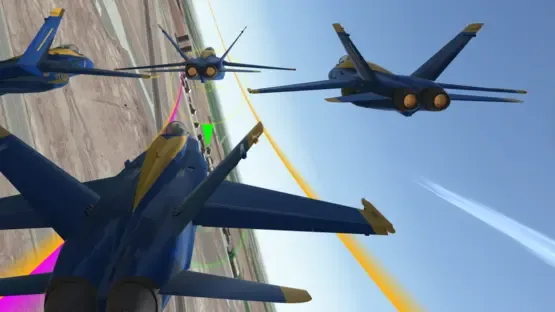 Blue Angels Aerobatic Flight Simulator screenshot 1