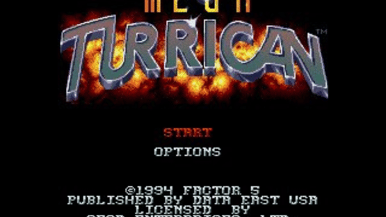 Mega Turrican Screenshot