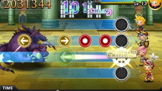 Theatrhythm Final Fantasy screenshot 1