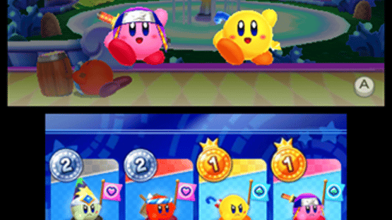 Kirby Fighters Deluxe Screenshot