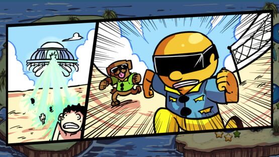 Surfin' Sam: Attack of the Aqualites screenshot 4