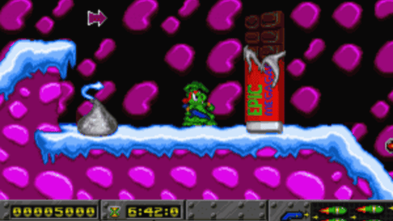 Jazz Jackrabbit: Holiday Hare 1995 Screenshot