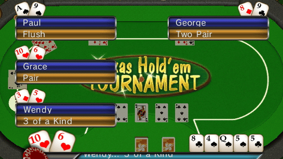 Texas Hold 'em Tournament Screenshot