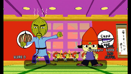 PaRappa the Rapper Screenshot