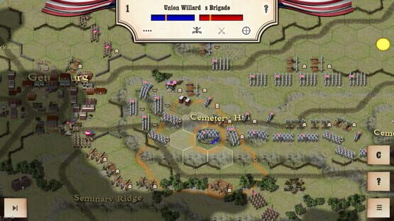 Képernyőkép erről: Civil War: Gettysburg