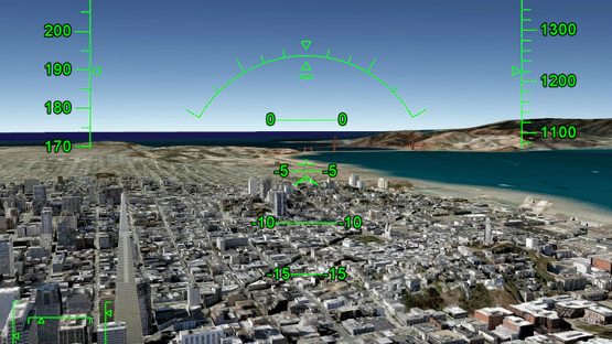 Google Earth Flight Simulator Screenshot