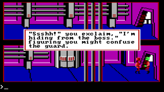 Space Quest: The Sarien Encounter Screenshot