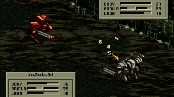 Front Mission Screenshot