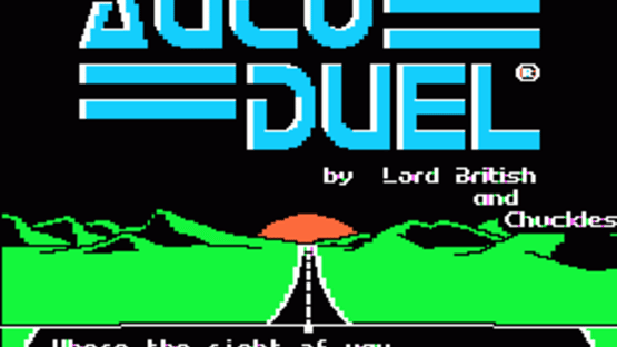 Autoduel Screenshot