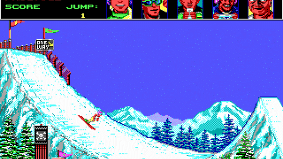 Ski or Die Screenshot