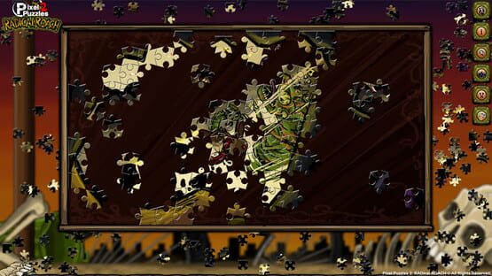 Képernyőkép erről: Pixel Puzzles 2: RADical ROACH