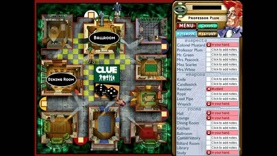 Clue Classic Screenshot