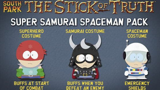 Képernyőkép erről: South Park: The Stick of Truth - Super Samurai Spaceman Pack
