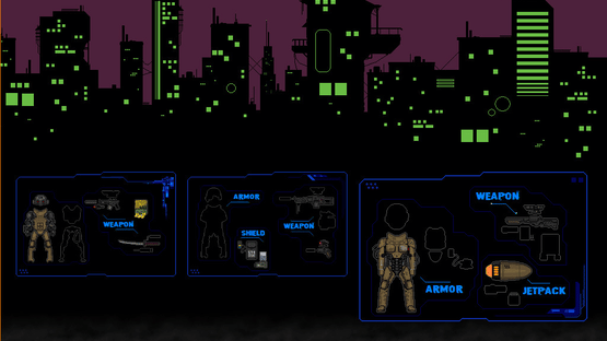 Neon Hardcorps Screenshot