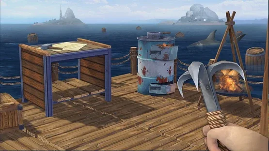 Ocean Nomad: Survival on Raft screenshot 2