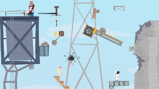 Ultimate Chicken Horse Screenshot