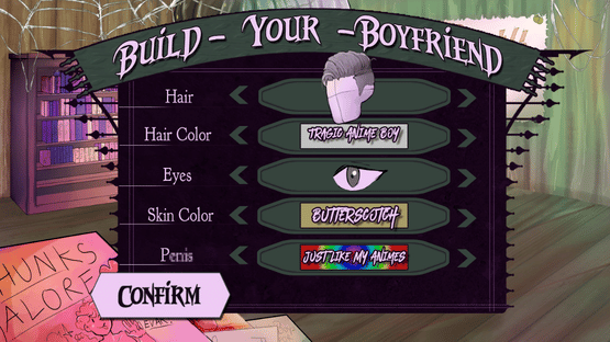 Dr. Frank's Build a Boyfriend Screenshot