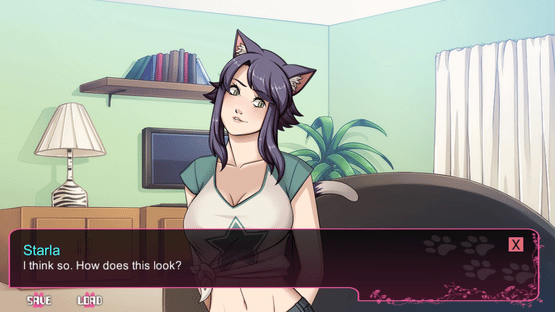 A Wild Catgirl Appears! Screenshot