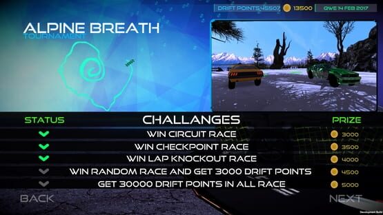 Képernyőkép erről: Frozen Drift Race