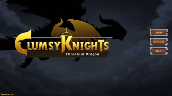 Clumsy Knights : Threats of Dragon cover