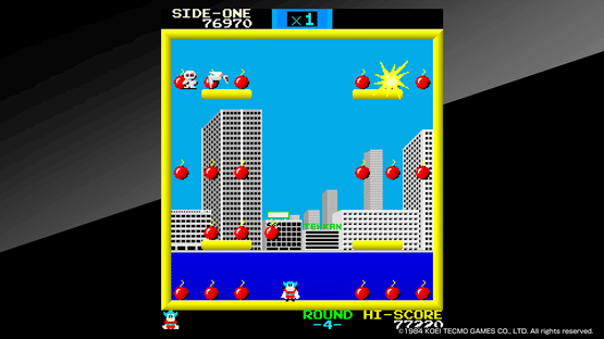 Arcade Archives: Bomb Jack Screenshot