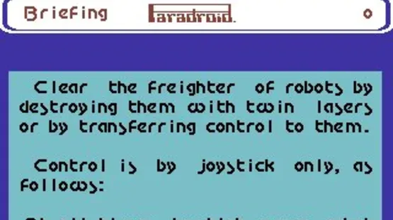 Paradroid gameplay screenshot 4