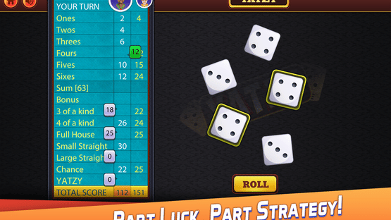 Yatzy: Classic Dice Game Screenshot