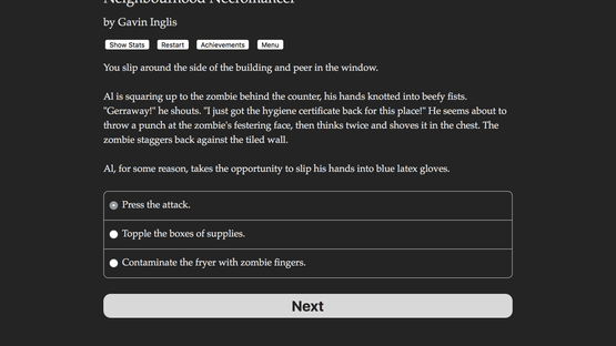 Neighbourhood Necromancer Screenshot