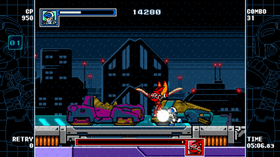 Mighty Gunvolt Burst Screenshot