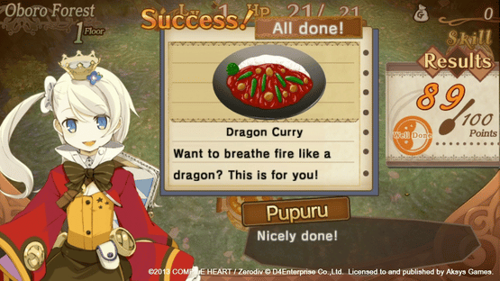 Sorcery Saga: Curse of the Great Curry God Screenshot