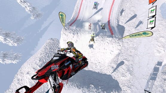 Képernyőkép erről: Snow Moto Racing Freedom