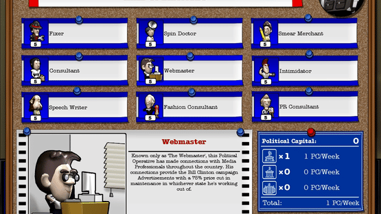 The Political Machine 2008 Screenshot