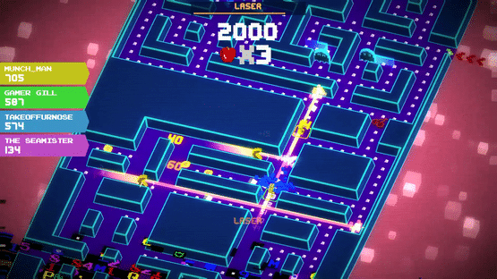 Pac-Man 256 Screenshot