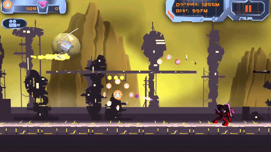 Cube Samurai: RUN! Screenshot