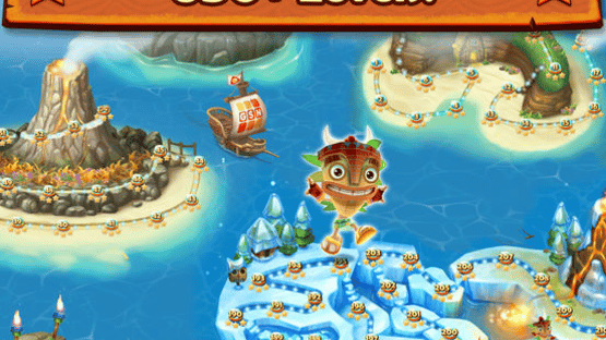 Tiki Solitaire TriPeaks Screenshot