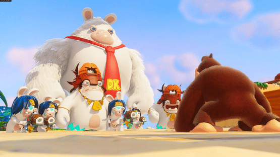 Mario + Rabbids Kingdom Battle: Donkey Kong Adventure Screenshot