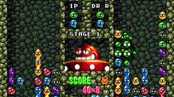 Dr. Robotnik's Mean Bean Machine Screenshot