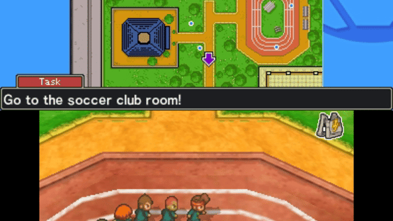 Inazuma Eleven Screenshot