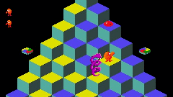 Q*bert Screenshot