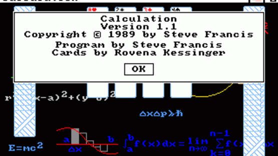 Calculation Screenshot