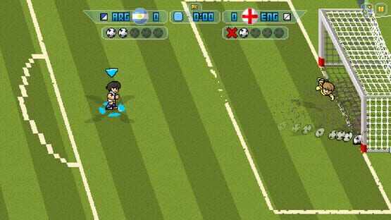 Képernyőkép erről: Pixel Cup Soccer 17