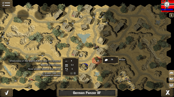 Tank Battle: North Africa Screenshot