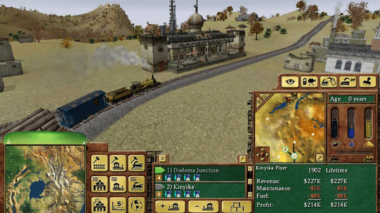 Railroad Tycoon 3 Screenshot