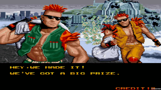 Johnny Turbo's Arcade: Two Crude Dudes Screenshot