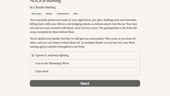 NOLA is Burning Screenshot