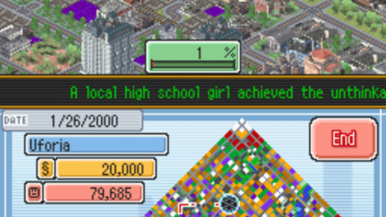 SimCity DS Screenshot