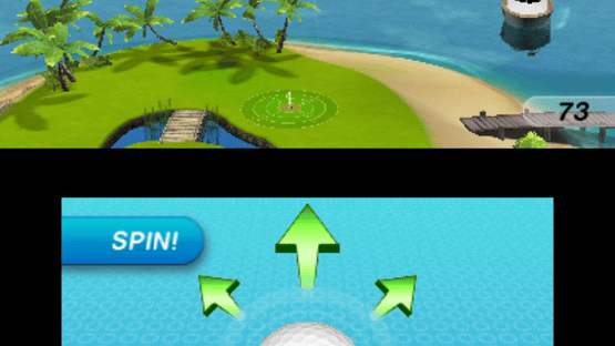 Flick Golf 3D Screenshot