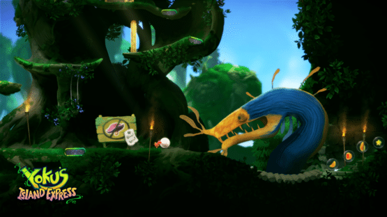 Yoku's Island Express Screenshot