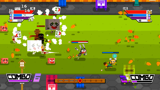 Ninjin: Clash of Carrots Screenshot