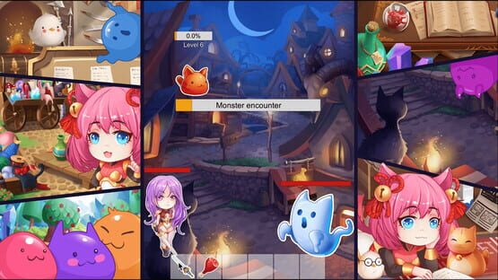 Slime Age: Parody MMORPG Clicker screenshot 1